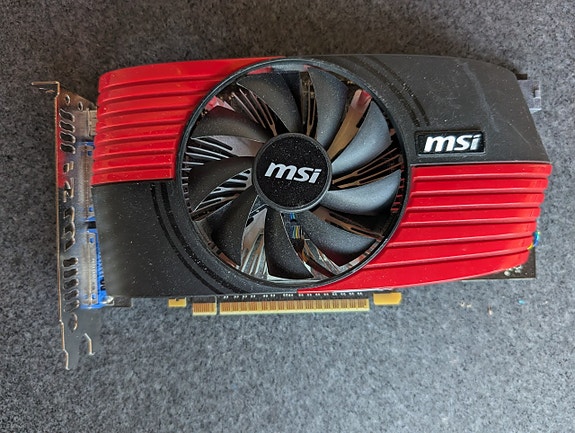MSI N450 GTS näytönohjain PCI-E