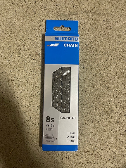 Shimano CN-HG40 8-vaihteinen ketju 116L
