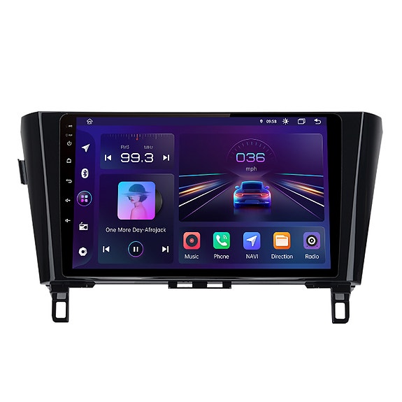 Android soitin Nissan Qashqai 2013-2017