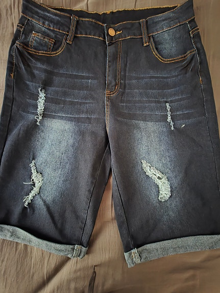 Naisten farkku shortsit XL