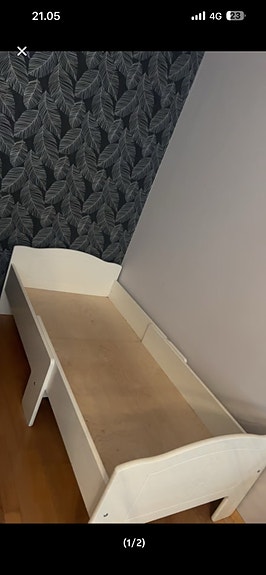 Möhkö sänky valkoinen