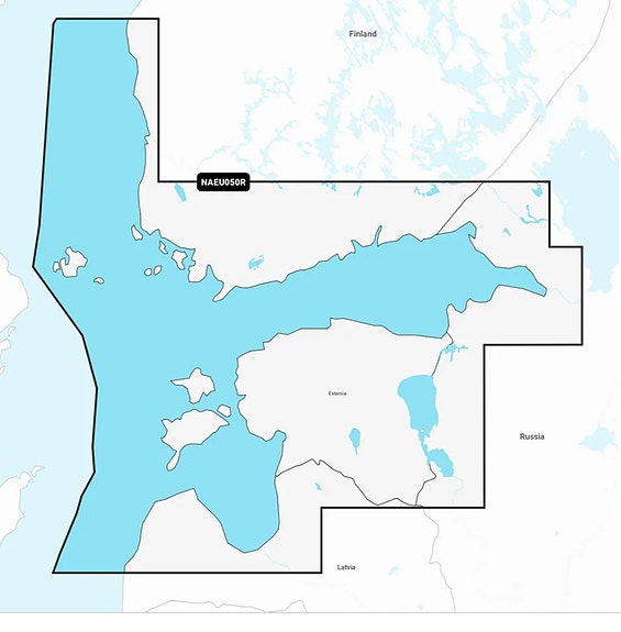 Garmin Navionics Vision+ NVEU050R Gulf of Finland & Riga