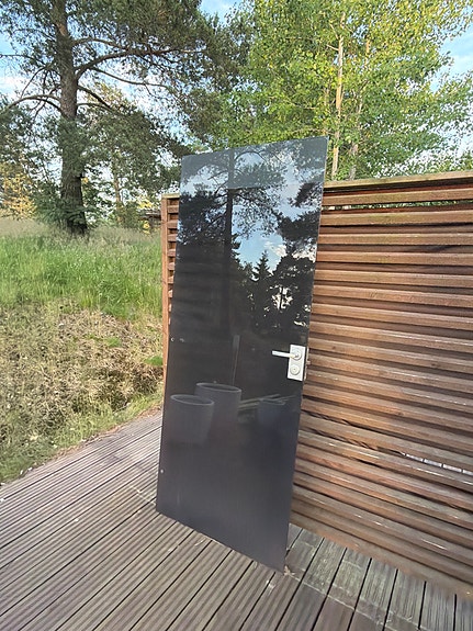 Kylpyhuoneen ovi ja karmit 9x21