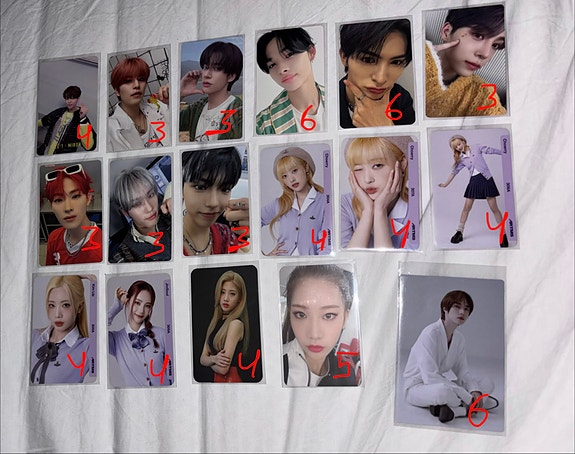 K‑pop photocardeja