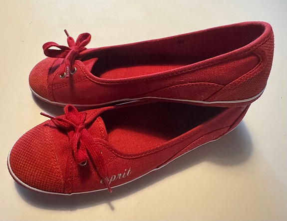 Käyttämättömät! Esprit kangasballerinat koko 39