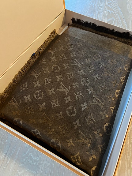 LV Monogram Shine Shawl