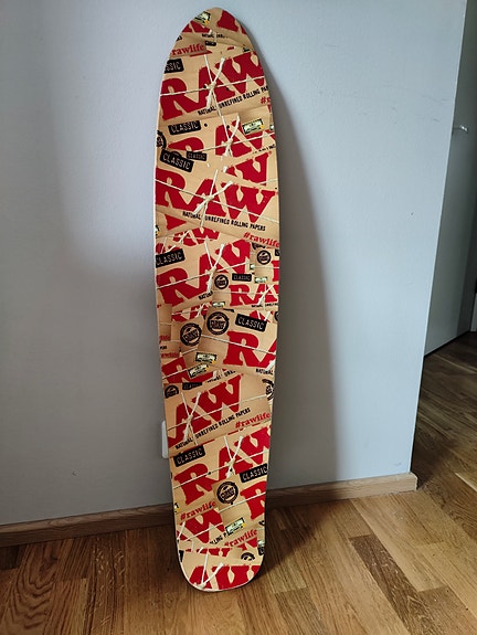 RAW Classic longboard-dekki