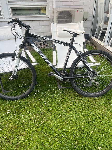 Scott maastopyörä 26" M unisex musta-valkoinen