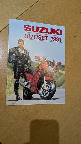 Suzuki Uutiset 1991 -esite / lehti, 16 sivua