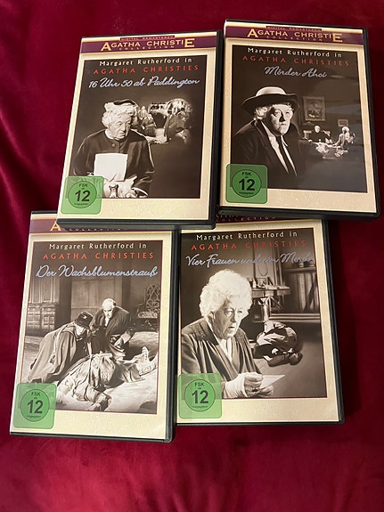 Margaret Rutherford/Miss Marple 4dvd:n boxi
