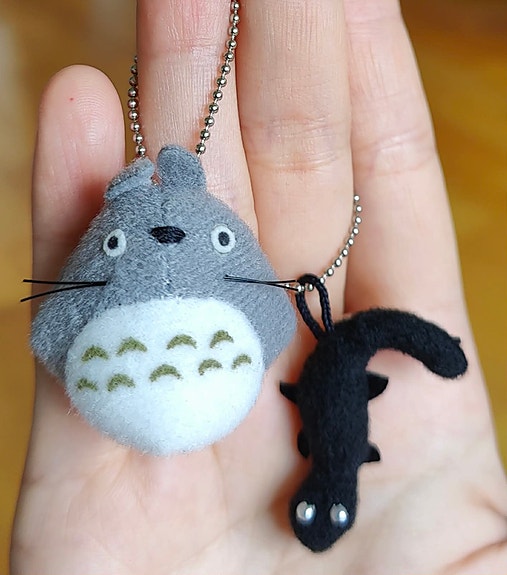 Totoro studio ghibli avaimenperä setti uusi