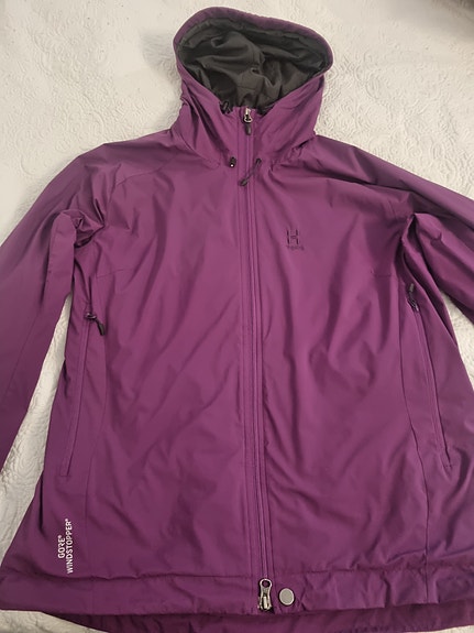 Haglöfs Glide naisten wind stopper ulkoilutakki L violetti