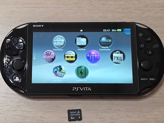 Sony PS Vita Slim modattu