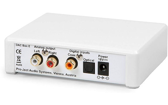 Uusi Pro-Ject DAC Box E -D/A-muunnin