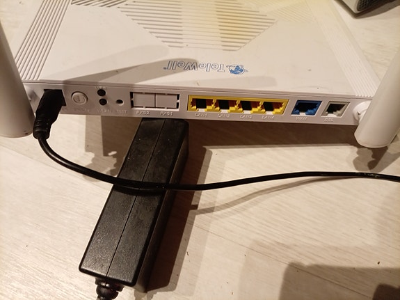 Telewell reititin valkoinen
