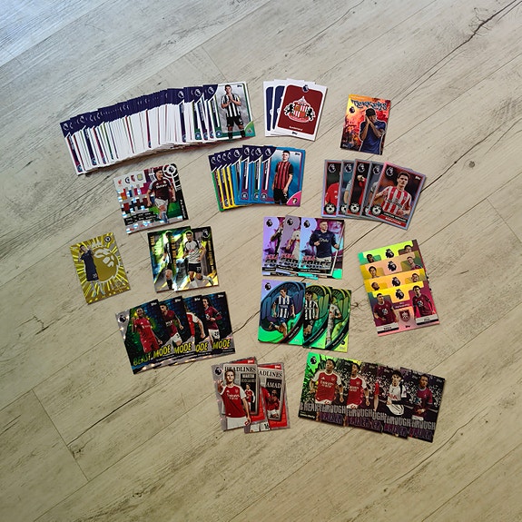 Topps premier league Korttierä +100