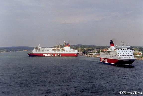 Laiva tavaroita