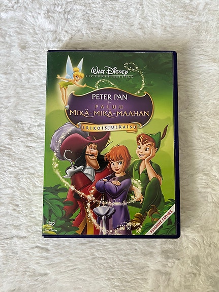 Disney Peter Pan Paluu Mikä-Mikä-Maahan DVD