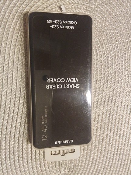 Samsung Galaxy S20+ Smart Clear View Cover -suojakuori