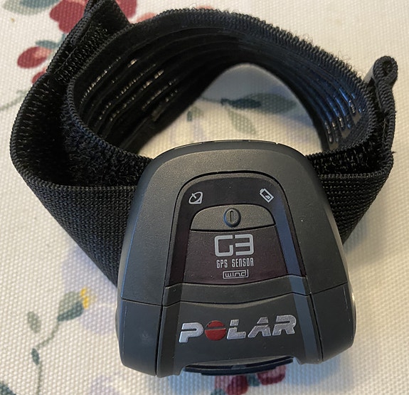 Polar c3 GPS sensor wind