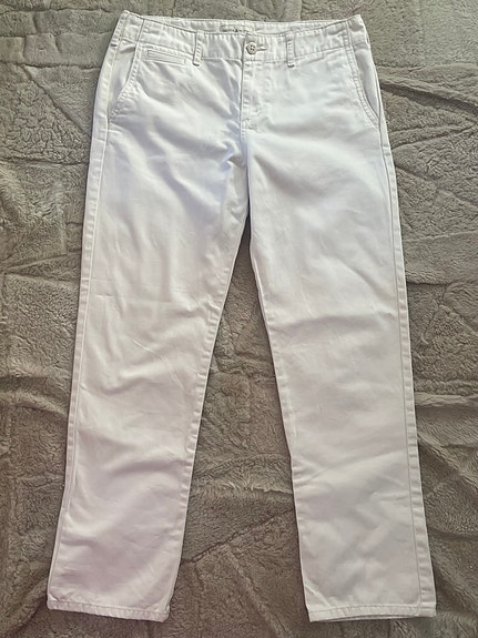 Ralph Lauren Denim & Supply puuvillahousut S W27 valkoinen