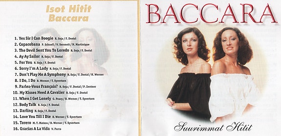 Baccara - 2000 - Isot Hitit - CD