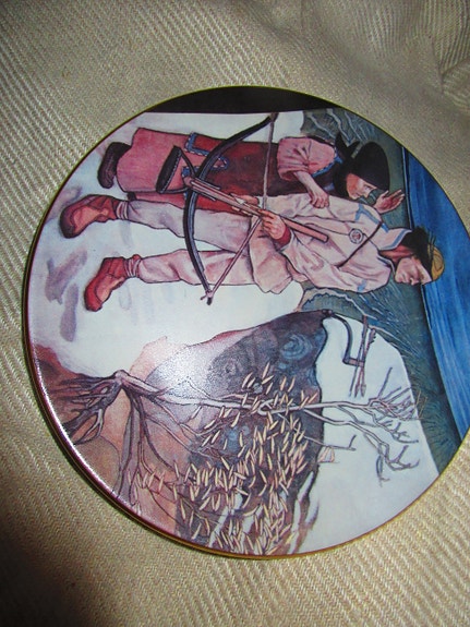 Arabian kalevala lautanen n:o 2