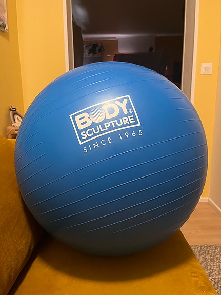 Body Sculpture jumppapallo sininen