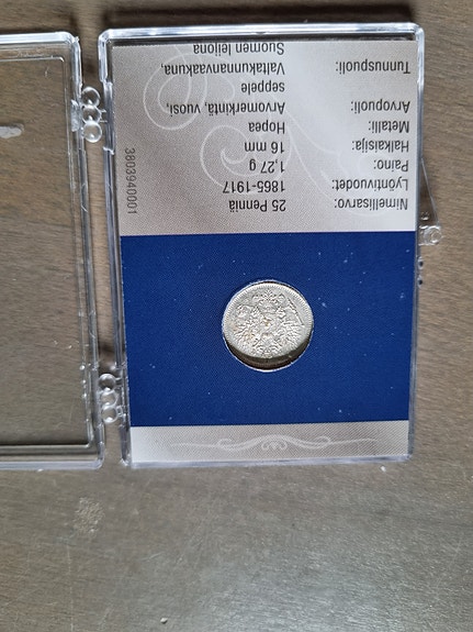 hopea 25 penniä v 1915