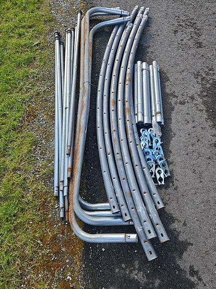 Trampoliini suojaverkolla, 4,2m