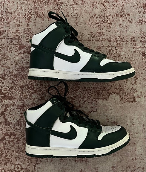 Nike Dunk high pine green us 8