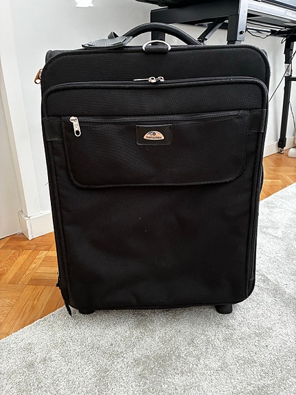 Samsonite musta cabin bag / lentolaukku