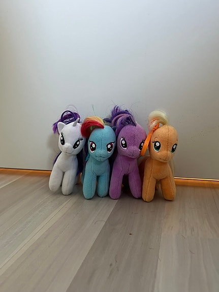 My Little Pony pehmolelu avaimenperä setti