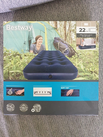Uusi Bestway ilmapatja/retkeilypatja