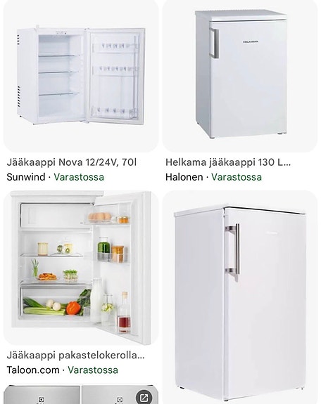 O: jääkaappi
