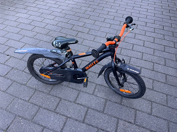 White MTB lite 16” pyörä