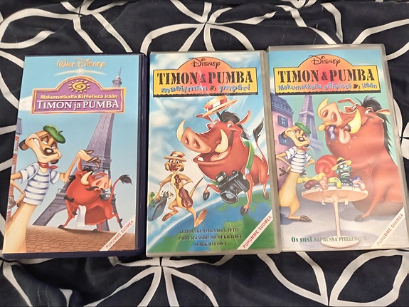 Timon ja Bumba vhs videot
