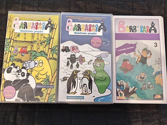 Barbababa vhs videot