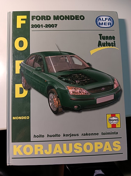Ford Mondeo 2001-2007 korjausopas