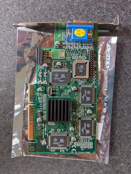 Gainward CardExpert 128ZX AGP-näytönohjain (Nvidia RIVA 128ZX (NV3))