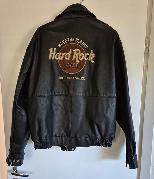 Hard Rock Cafe nahkatakki.