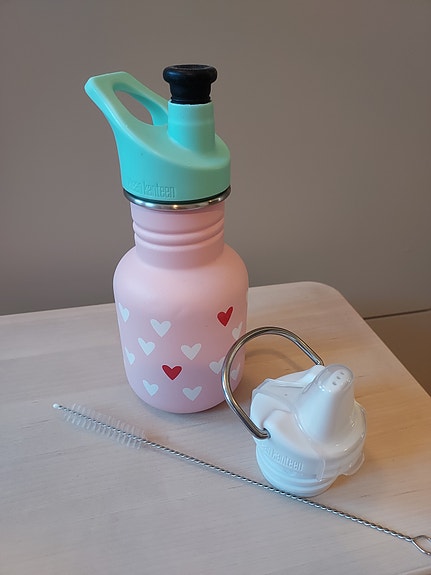 Klean Kanteen lasten juomapullo nokkamuki ruostumaton teräs