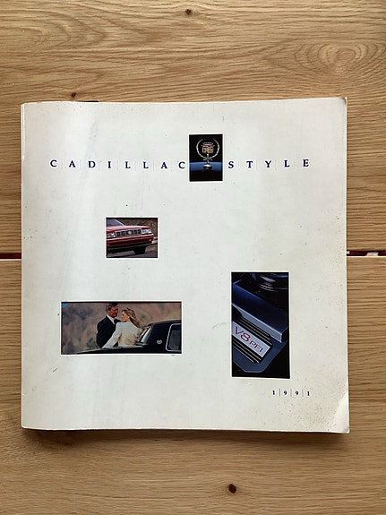 Cadillac Style 1991 esite / esitekirja