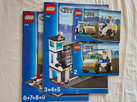 Lego city 7744 poliisiasema