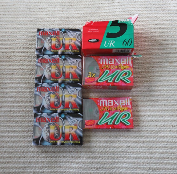 Maxell UR C-60 ja C-90 uudet kasetit