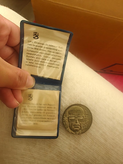 Urho Kekkosen juhlaraha 10 markkaa