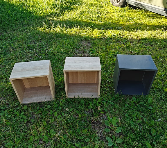 Ikea eket laatikot