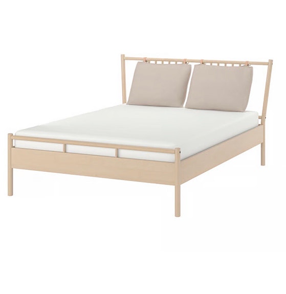 IKEA sängynrunko 160x200 cm puunvärinen
