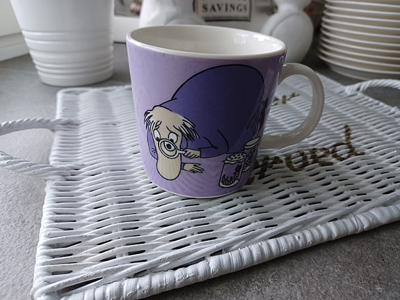 Muumimuki Hemuli, violetti (2004-2013)