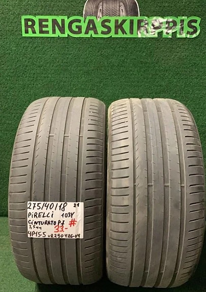 2kpl 275/40R18 Pirelli Cinturato P7 103V kesä 3,5mm
